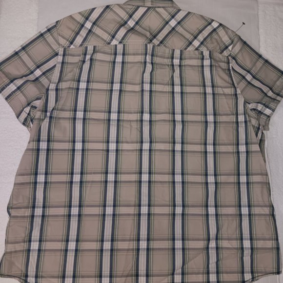 I JEANS by BUFFALO MEN'S SHORT SLEEVE BUTTON DOWN SHIRT - Picture 8 of 8